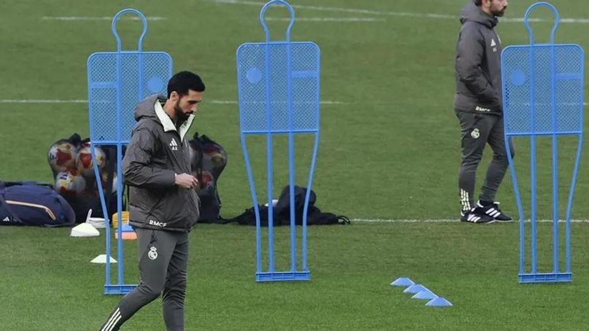 El entrenador del Real Madrid, Álvaro Arbeloa