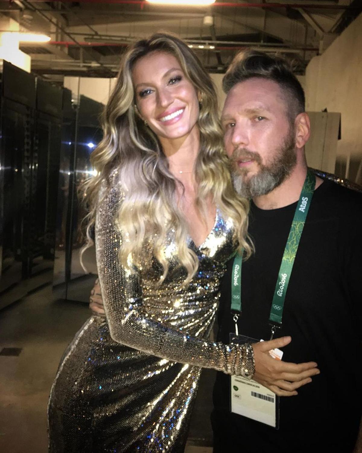 Gisele Bündchen y Alexandre Herchcovitch