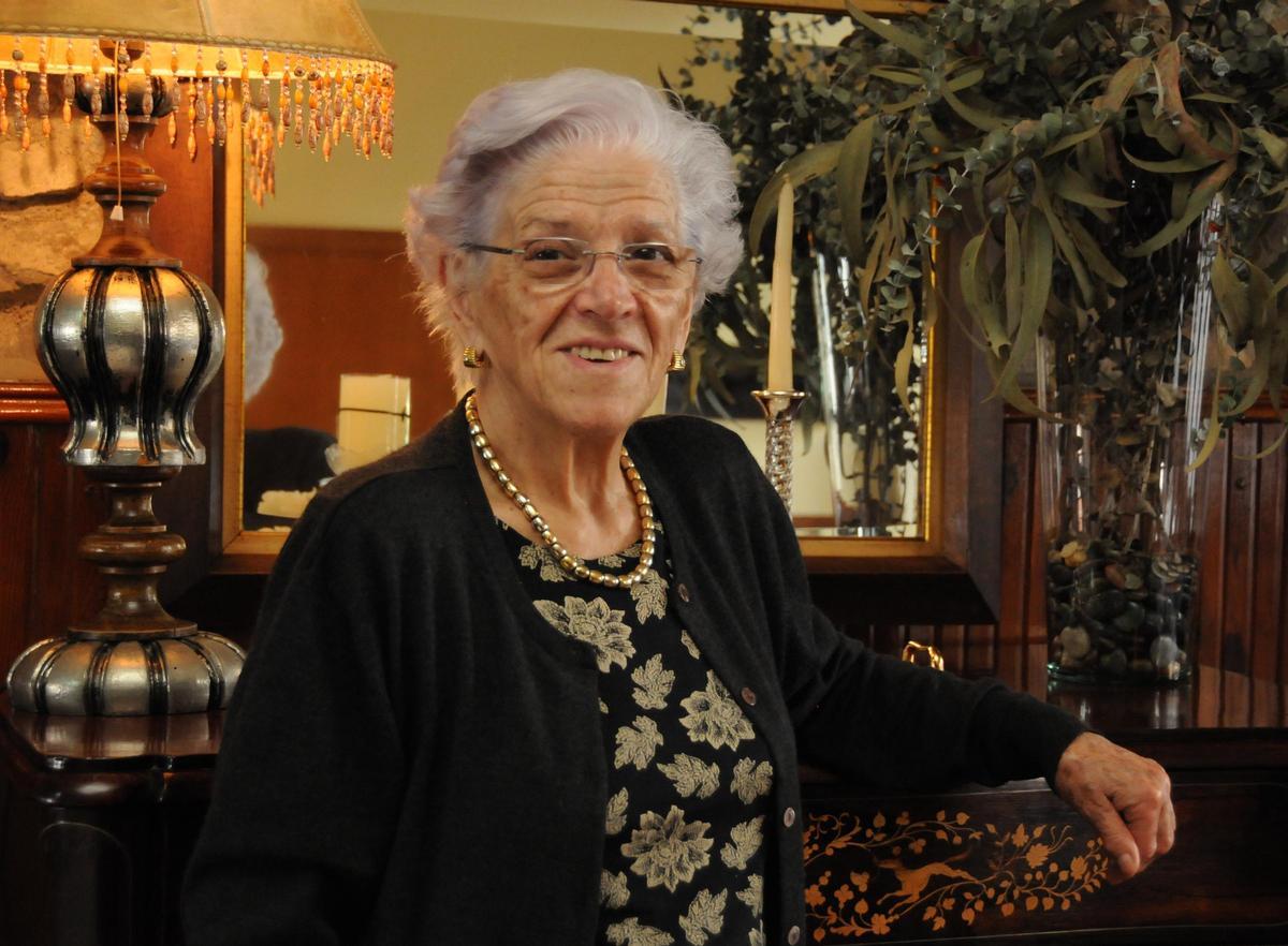 Maria Oliva en una fotografia del 2011