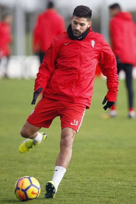 Entrenamiento del Sporting