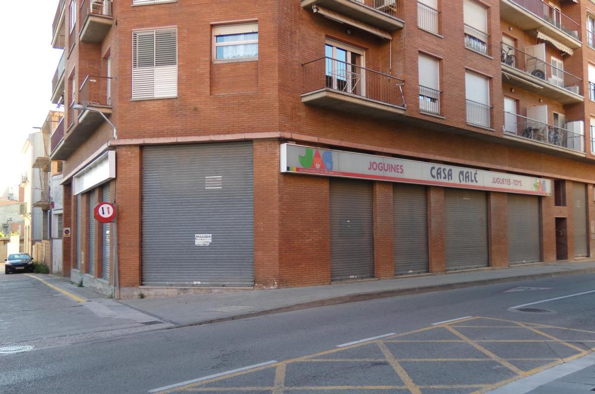 La botiga Can Jac del carrer Rec Arnau va tancar ja fa uns anys
