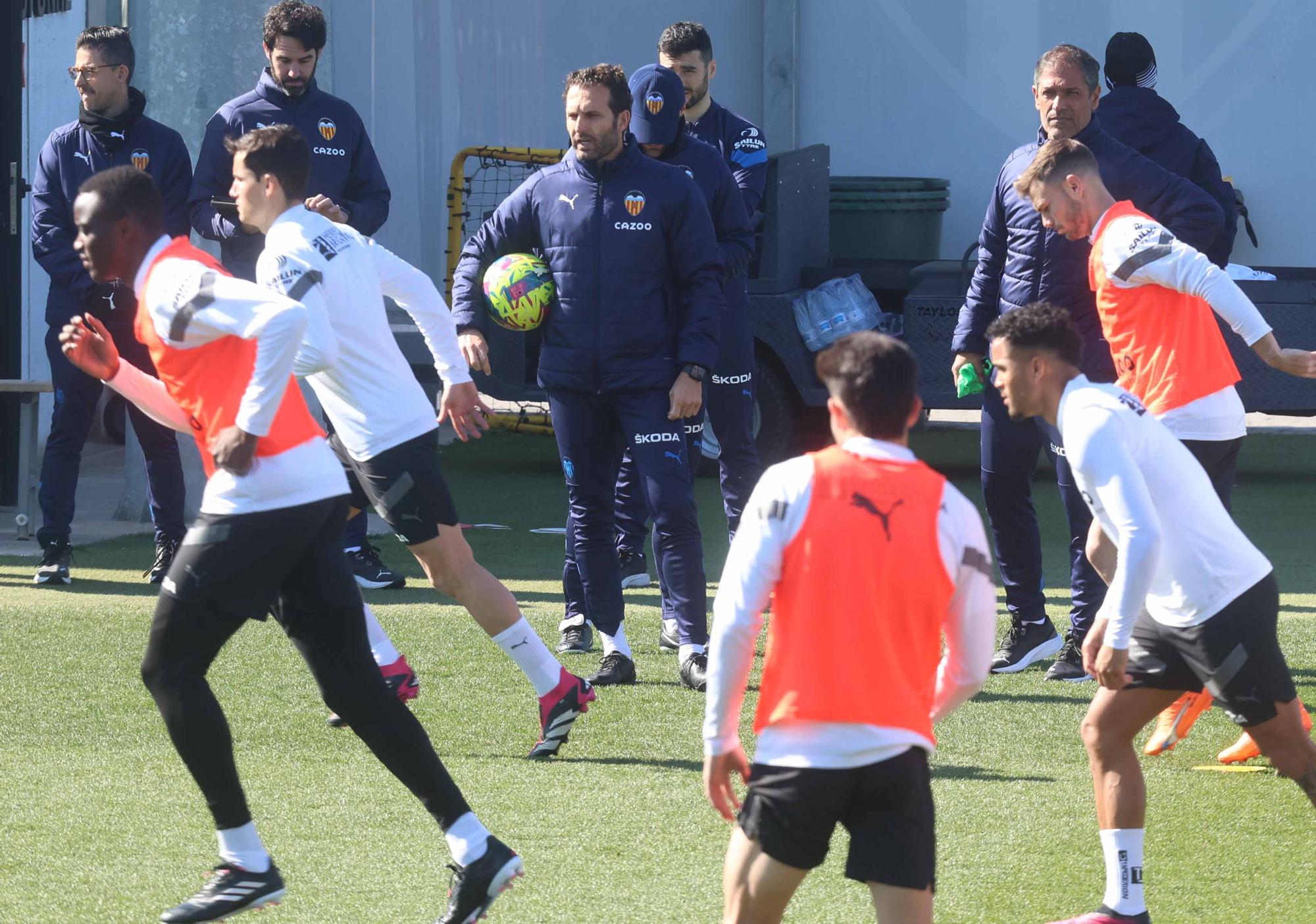 Así ha sido el entrenamiento del Valencia CF de este miércoles