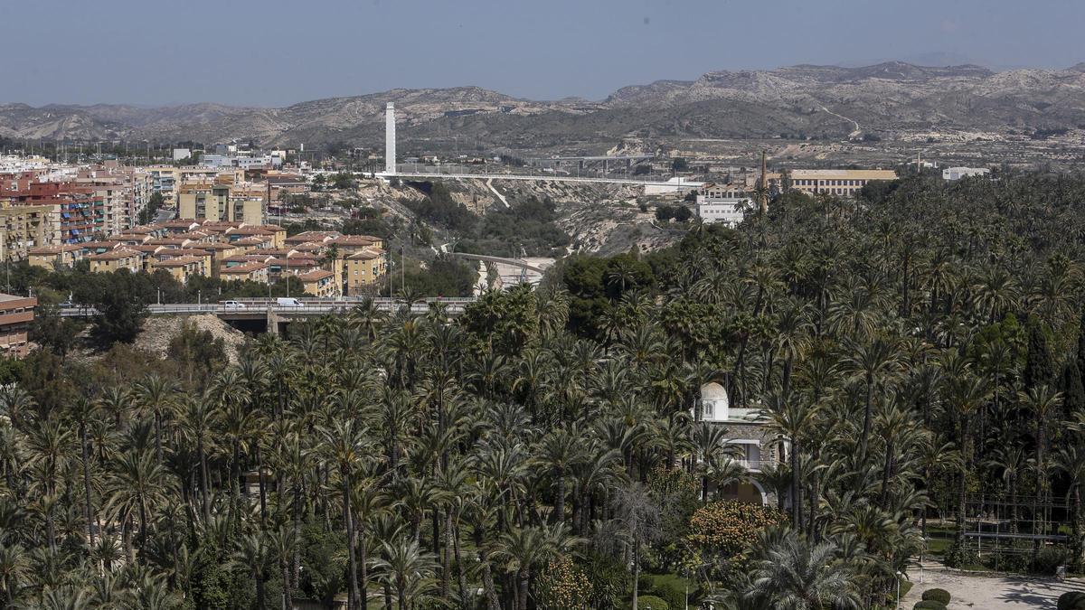 Vista panorámica de Elche.