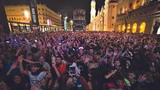¿Quieres echarte unos bailes después del eclipse en Zaragoza?: tu sitio está en la plaza del Pilar