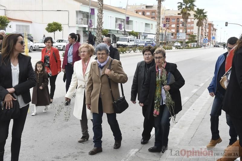 Procesión de Domingo de Ramos en La Hoya