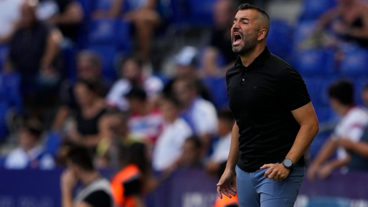 Diego Martínez, entrenador del Espanyol