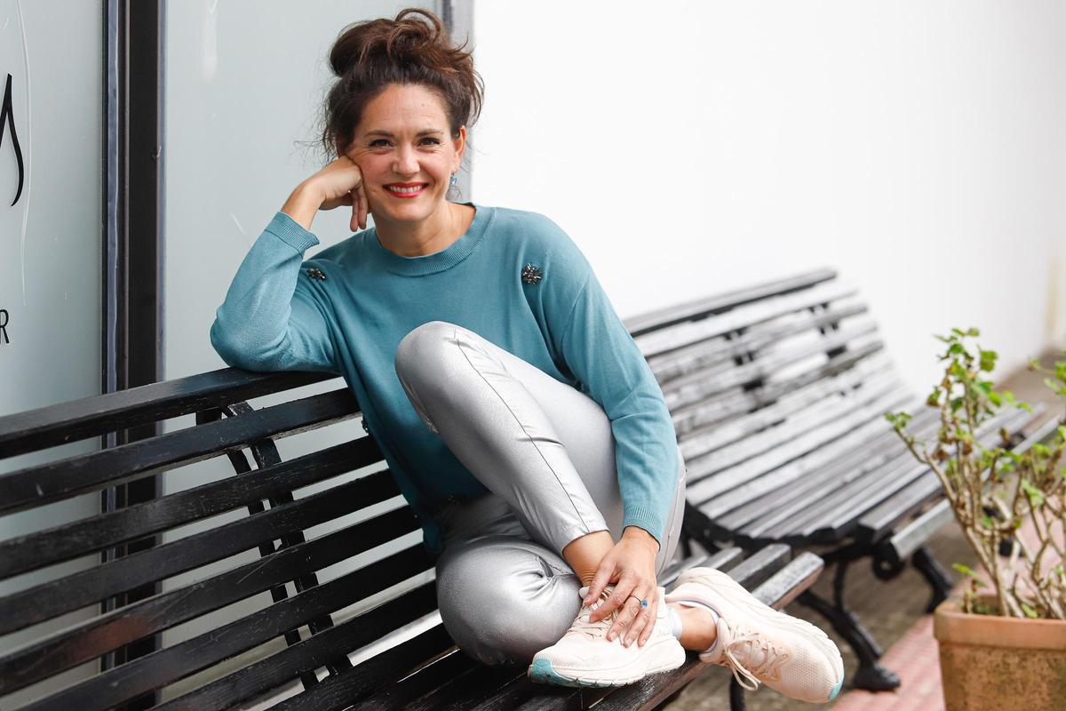 Goikoetxea, en el conservatorio superior, antes de empezar un ensayo.