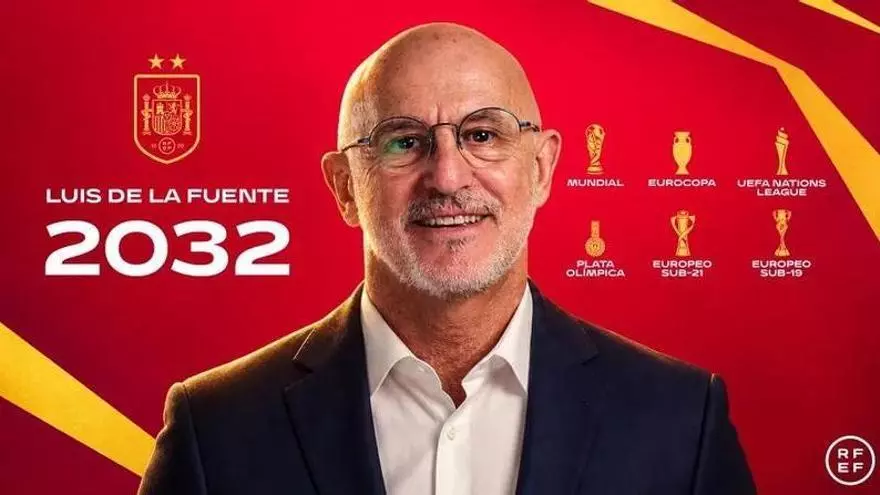 Luis de la Fuente, hasta 2032: “Lo mejor está por llegar, creedme”
