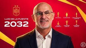 Luis de la Fuente renova fins al 2032