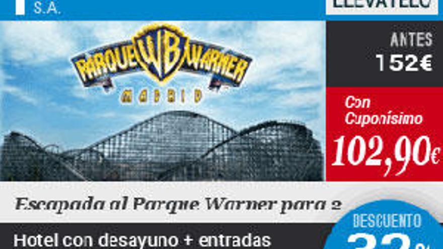 Un fin de semana de cine en el Parque Warner Madrid