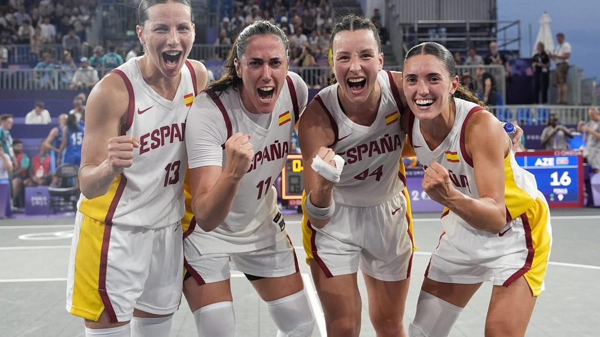 España debuta con victoria ante Azerbayán en el baloncesto 3x3