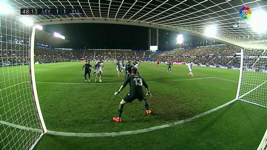 LaLiga Santander: los goles del Levante - Valladolid (2-0)