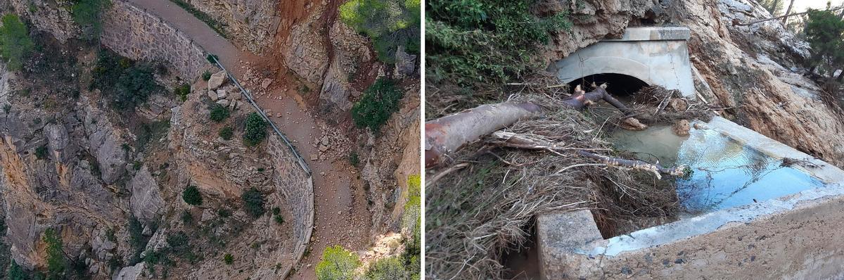 El canal del Camp de Túria y las reparaciones que se han acometido en caminos y su cauce.