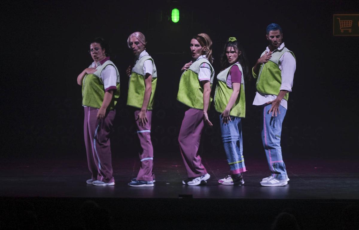 Estreno de 'Supersaurio, el musical', en el Teatro Cuyás