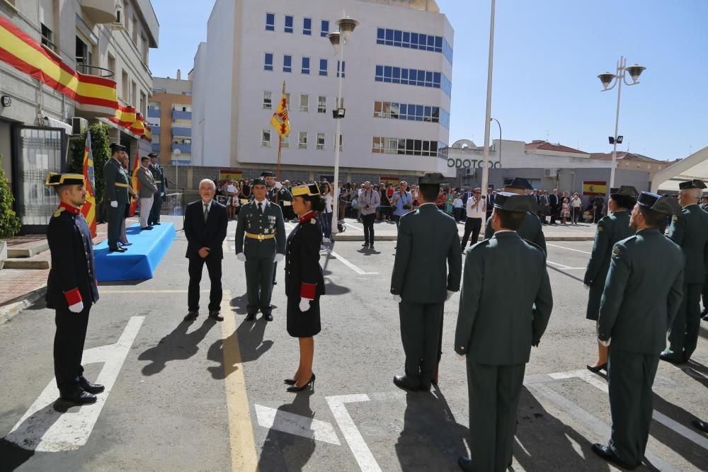 Misa y acto castrense en el cuertel de la Compañía de la Guardia Civil de Torrevieja y la Vega Baja el día de la Virgen del Pilar