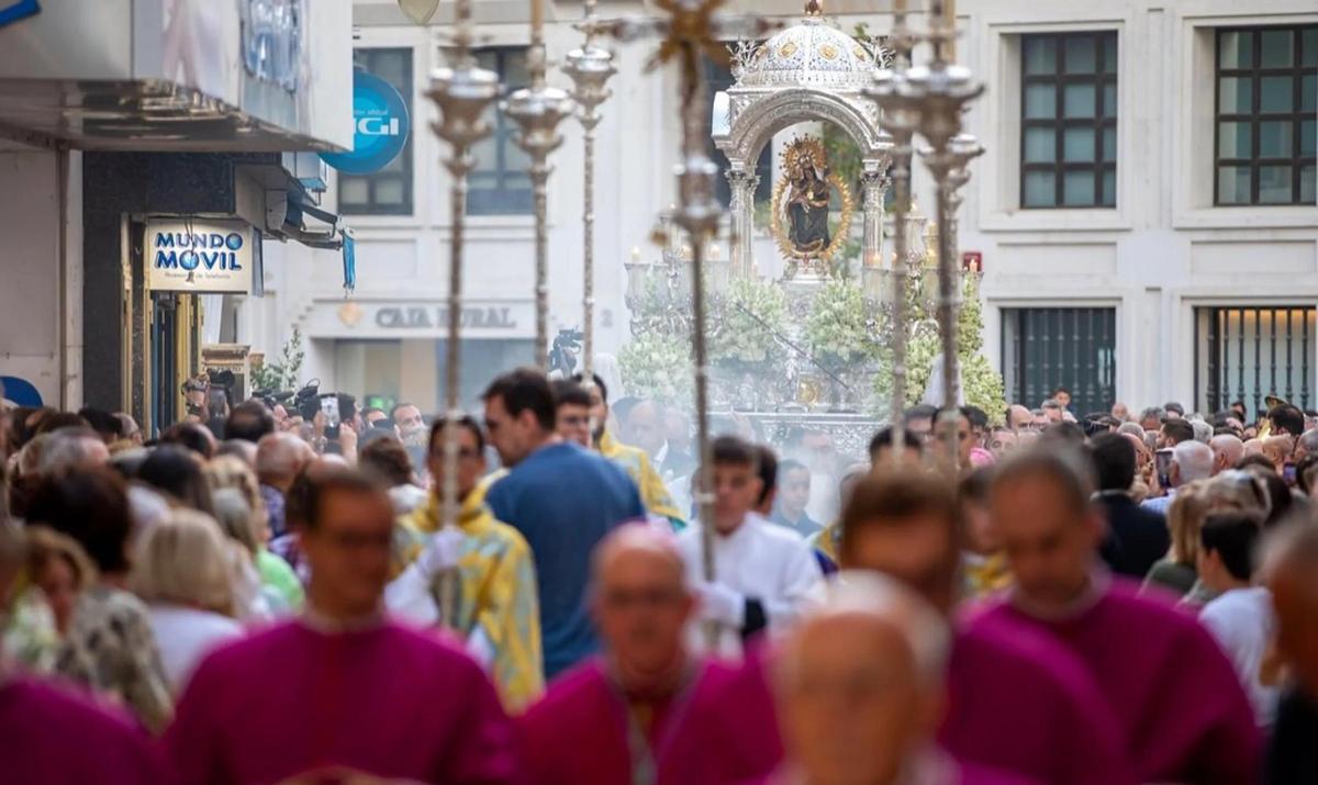 Procesión Virgen de la Cinta, Huelva.