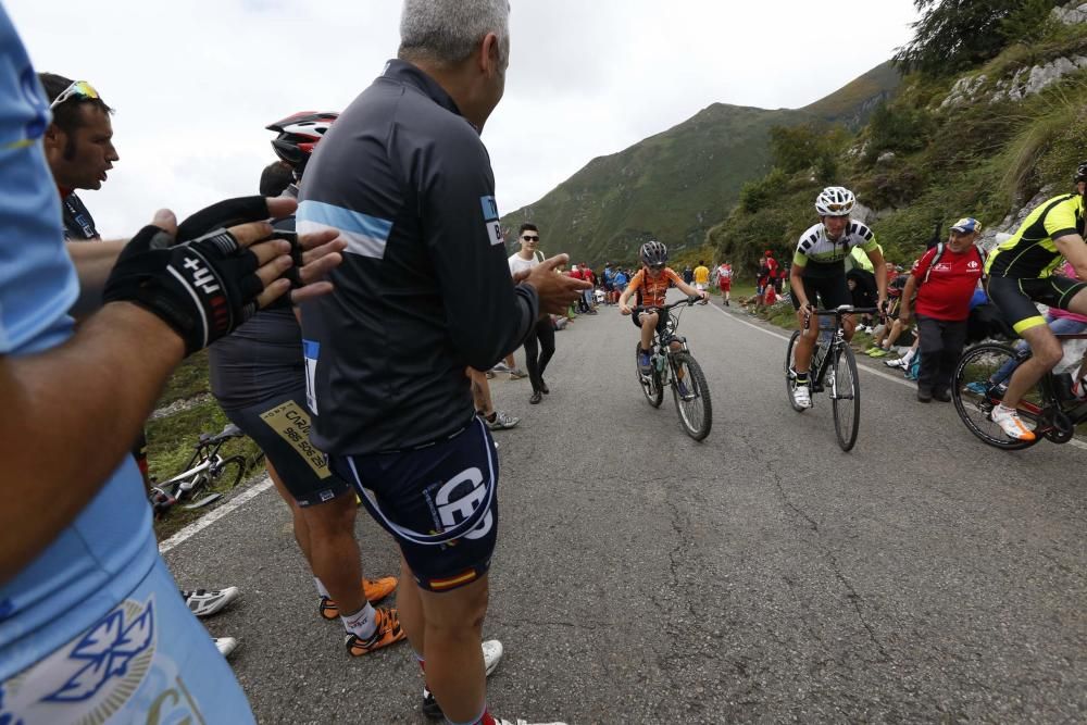 Vuelta ciclista a España. Lagos de Covadonga