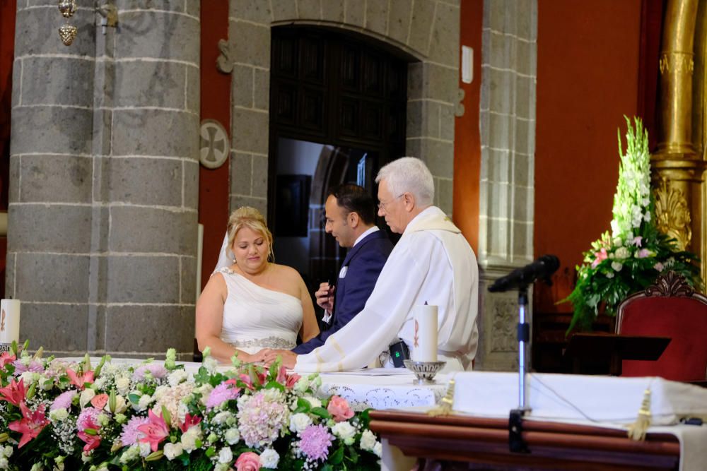 07-07-18. TEROR. Boda de Davinia Domínguez, ...