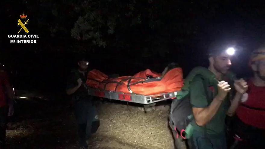 Rescatan en el Torrent de Pareis a un joven herido en una pierna