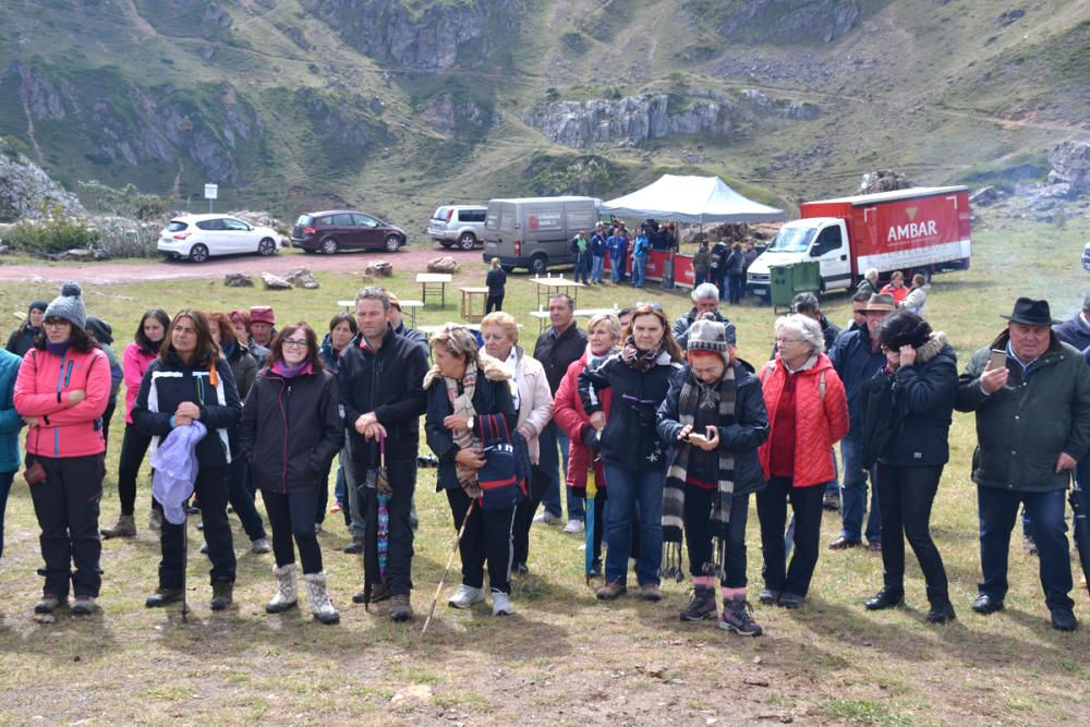 Romería de la trashumancia en los lagos de Salienc