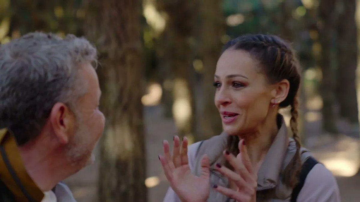 Eva González con Chicote.