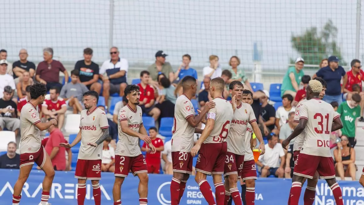 Remontada y buenas sensaciones para el Real Murcia