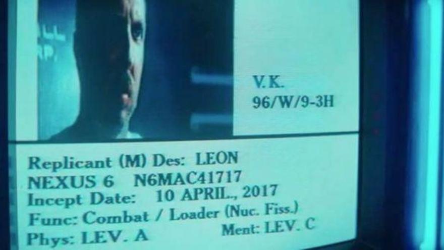 Este lunes nació Leon Kowalski, replicante de &#039;Blade Runner&#039;