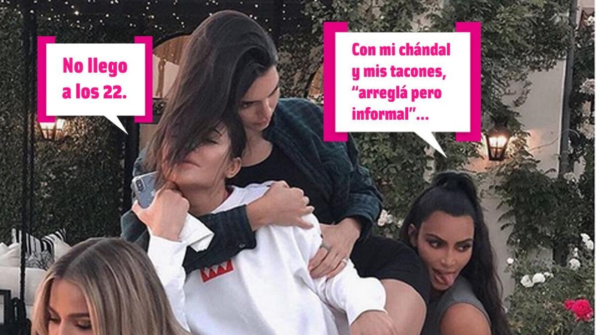 Kim Kardashian saca su lado más sexy en el cumple de Kylie