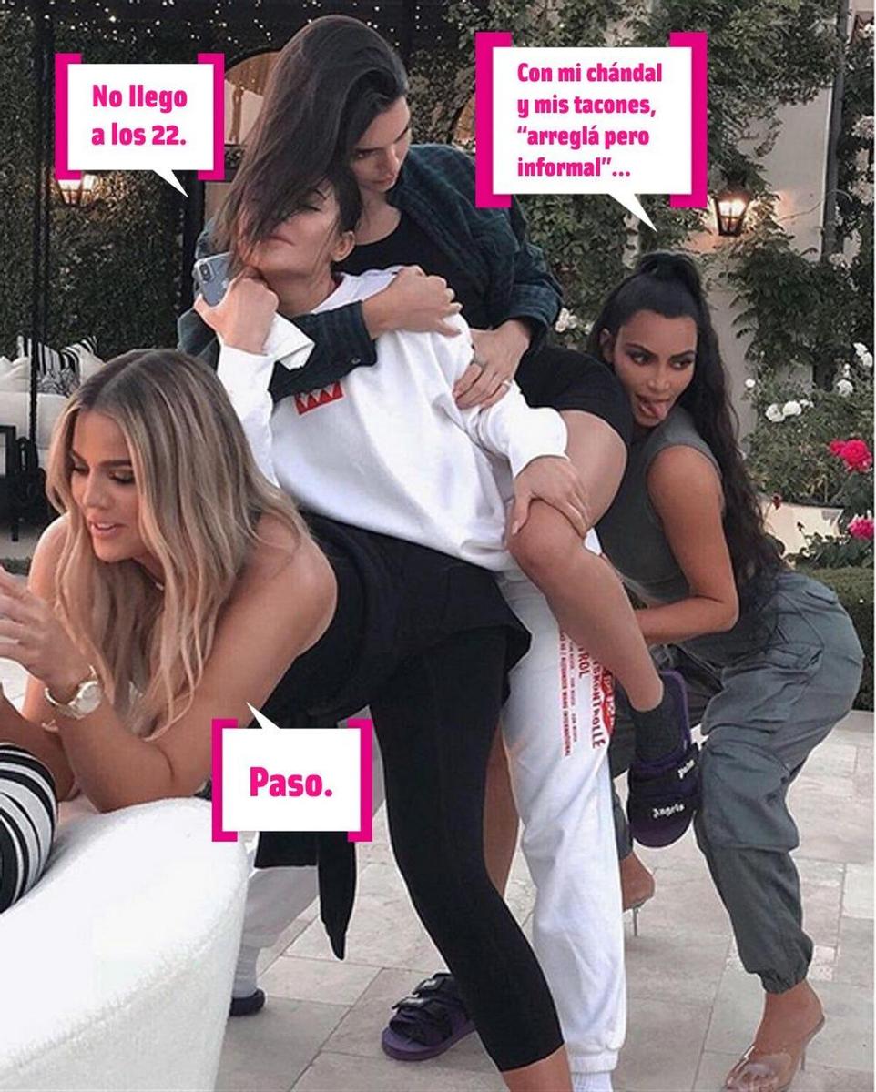 Las hermanas Kardashian de pre-cumpleaños de Kylie