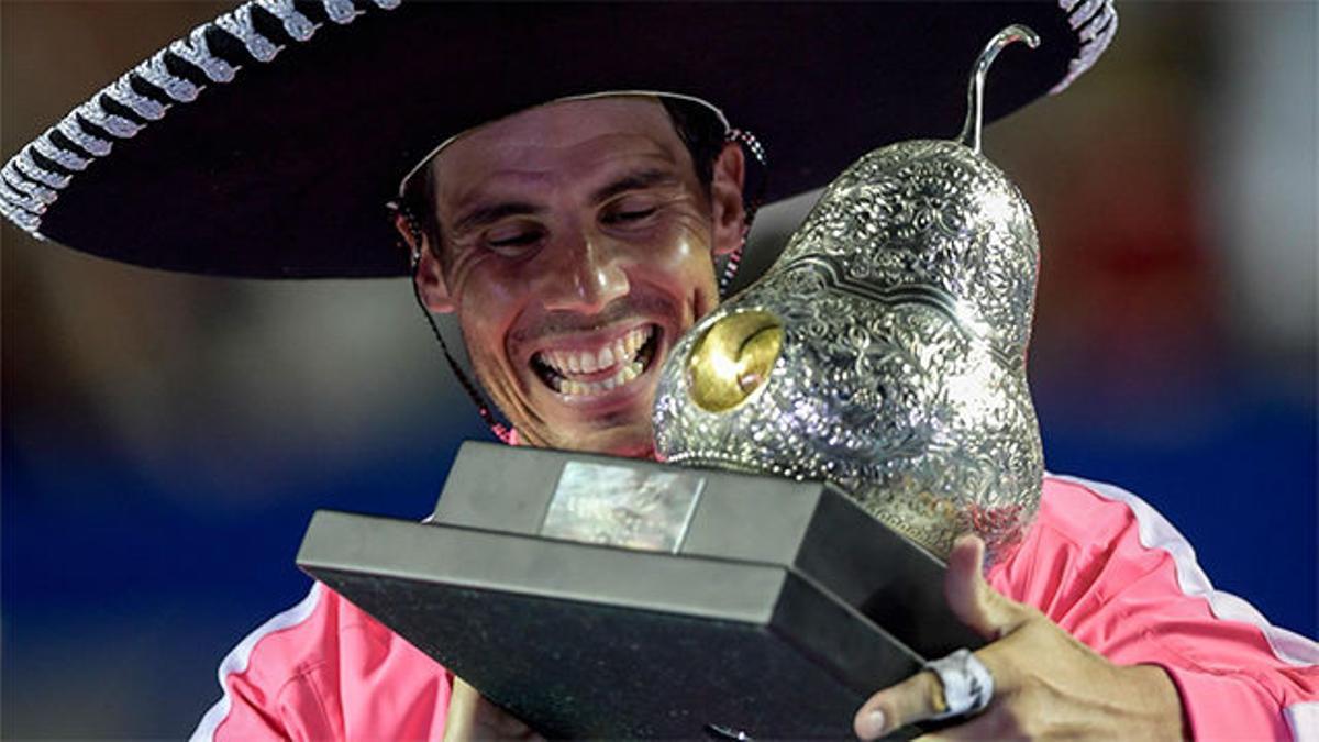 Nadal, campeón en Acapulco tras ganar a Taylor Fritz