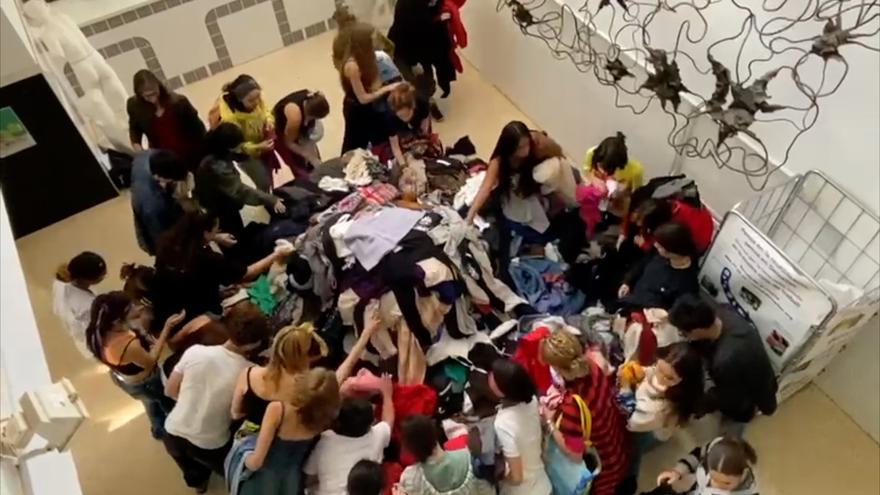 Mira aquí el vídeo del concurso de reciclaje en la Escola d'Arts