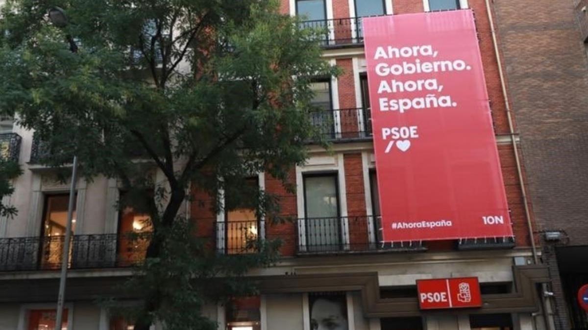 30/09/2019 Lema de campaña del PSOE para el 10N EUROPA ESPAÑA POLÍTICA PSOE