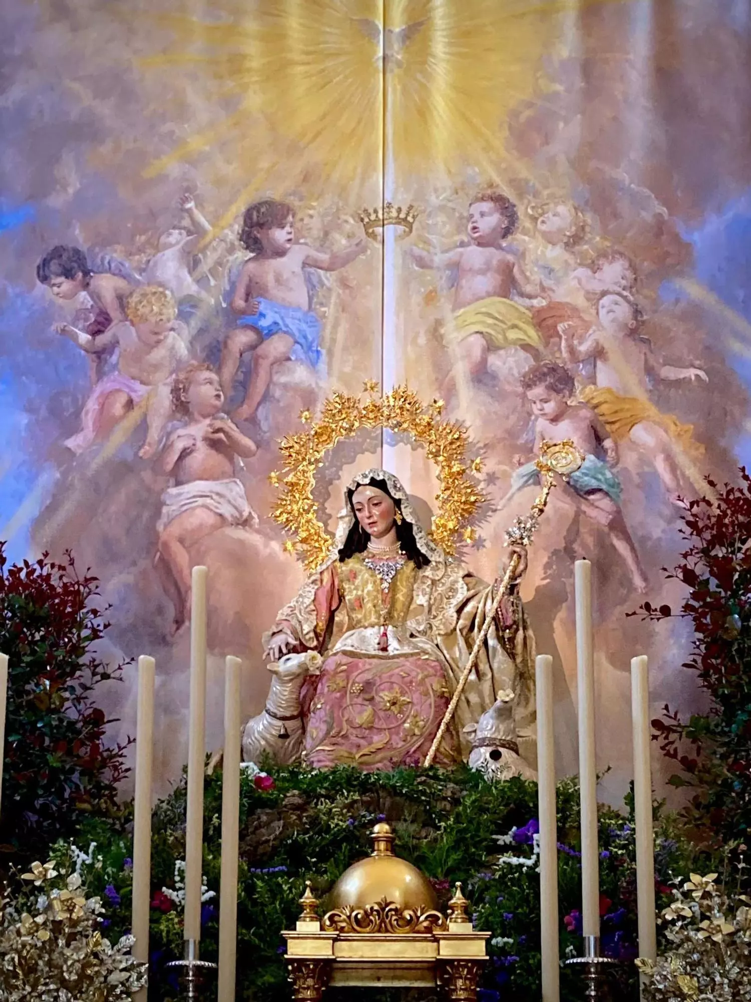 Horario e Itinerario Procesión de Alabanza Divina Pastora. Málaga 11 de Mayo del 2024