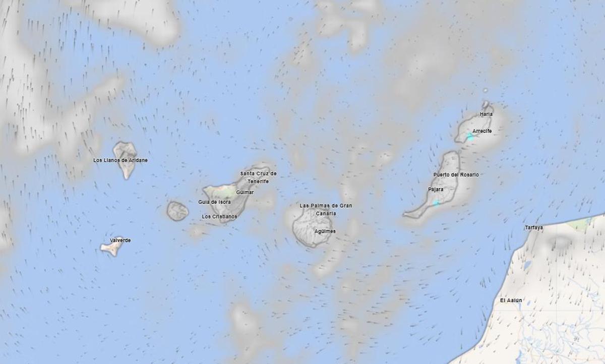 Mapa del tiempo.