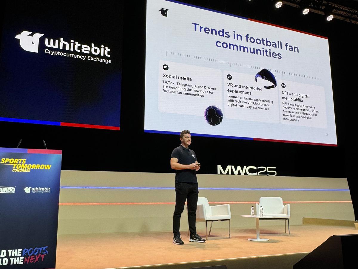 Alex Starikov presente en el Sports Tomorrow Congress (MWC25)