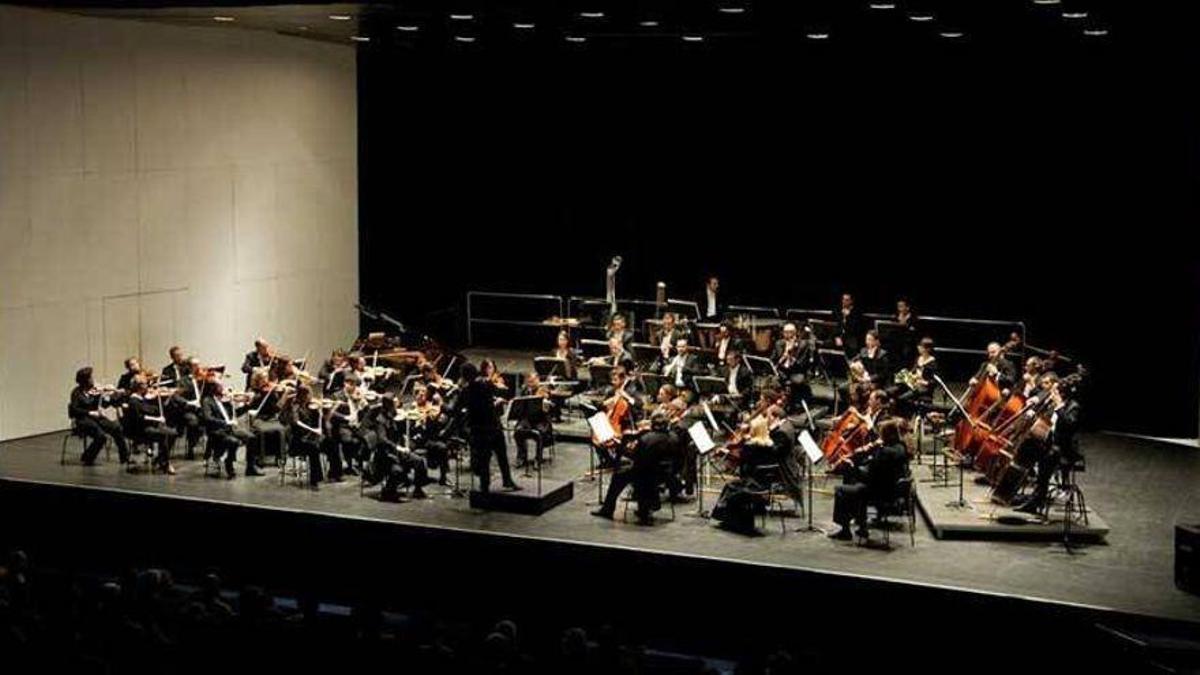 Una imagen de la Orquesta de Extremadura, que ofrece su concierto el 16 de febrero.