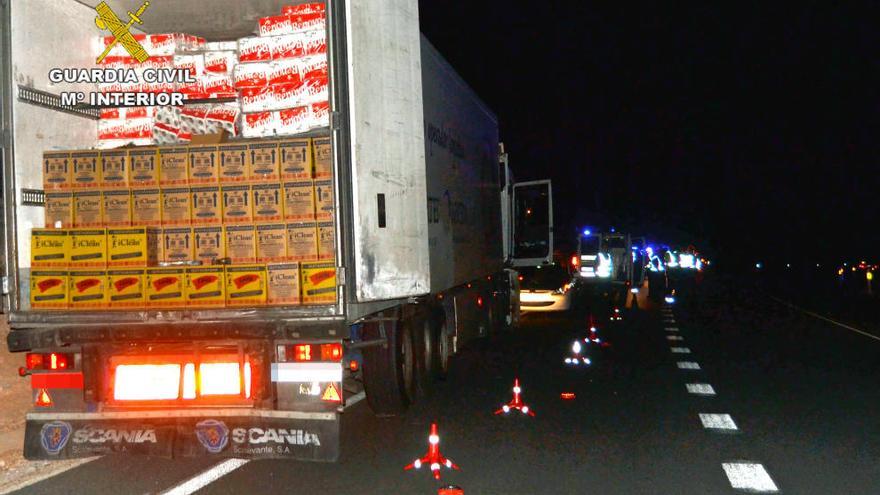 Detenido un camionero por conducir drogado