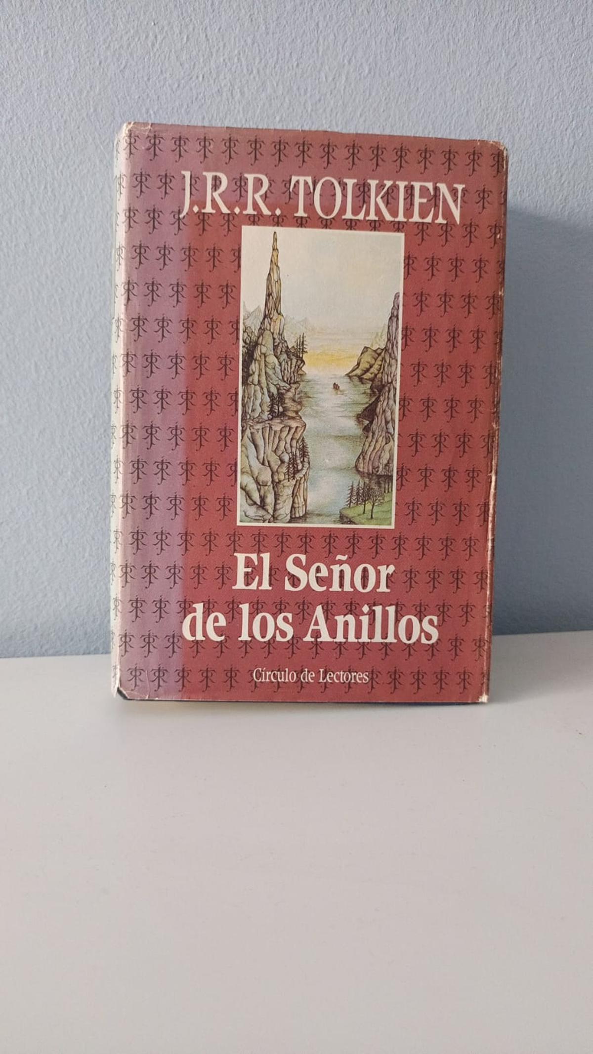 Libro 'El señor de los Anillos'