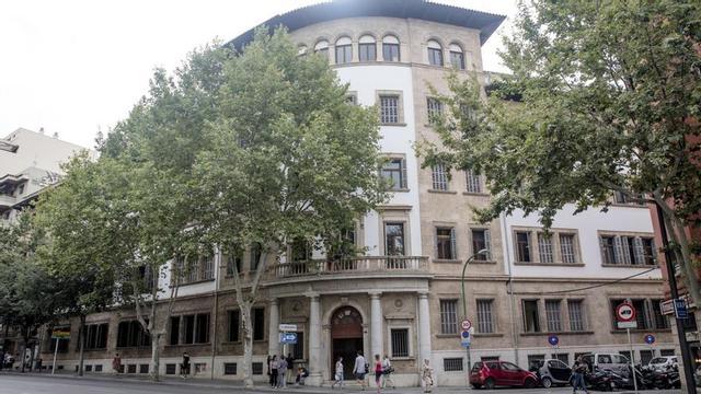 Els jutjats de Via Alemanya, a Palma.