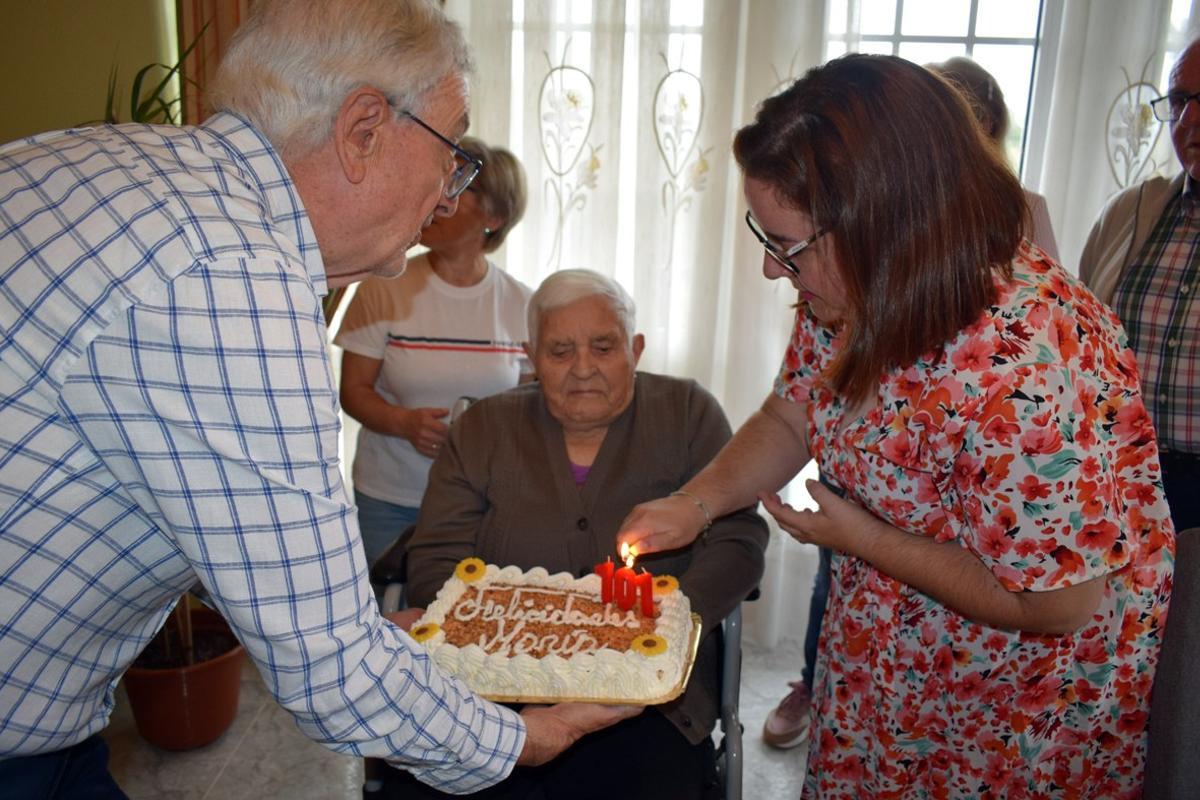 La fiesta de cumpleaños de María Tarrío Campaña.