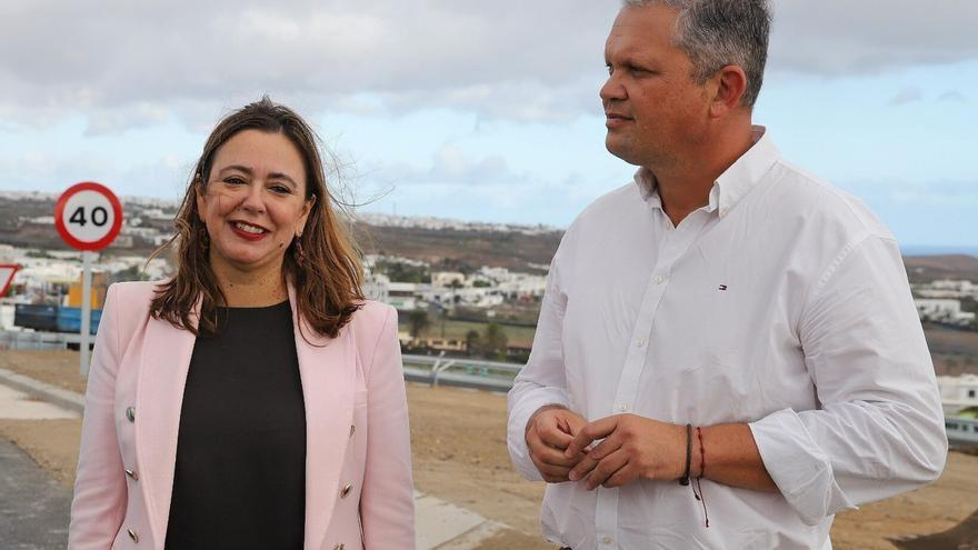 El Cabildo avanza en las obras del carril bici entre el Puerto de los Mármoles y el Hotel Salinas