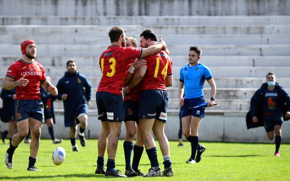 España - Portugal del Europeo de Rugby
