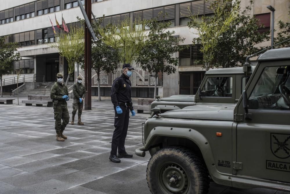 Las imágenes del Ejército de Tierra en Zamora