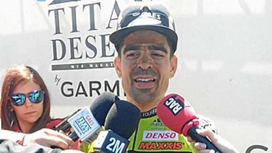 El ciclista Guillem Muñoz