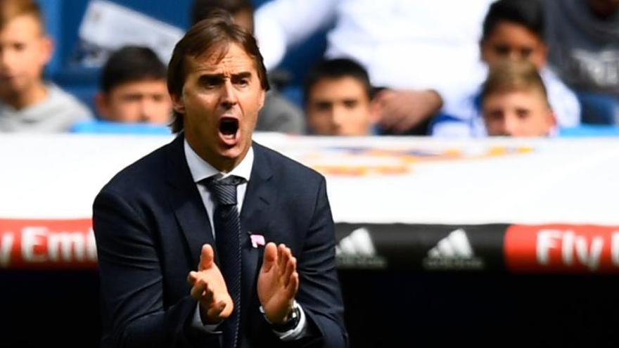 Julen Lopetegui, en el partido ante el Levante.