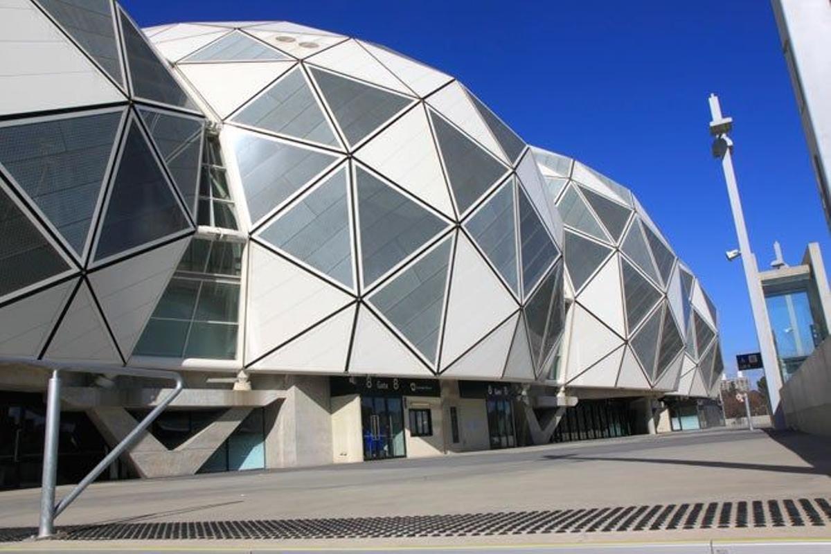 Edificio del Parque Olímpico de Melbourne.