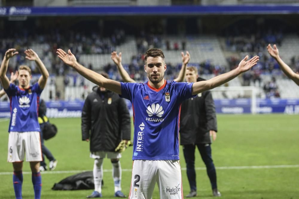 Partido en el Carlos Tartiere entre el Oviedo y el Almería