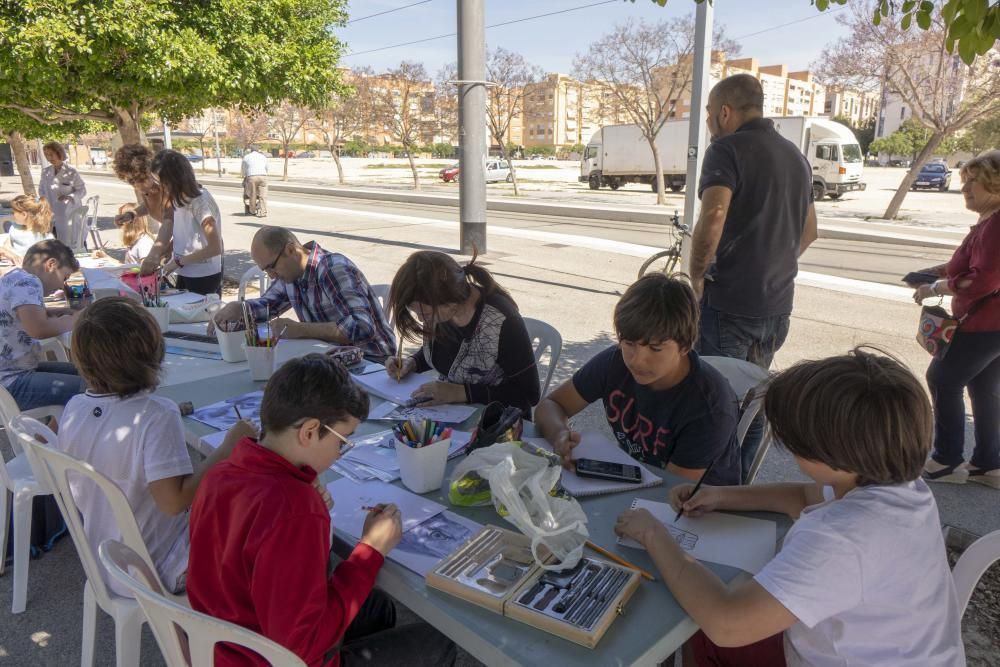 Encuentros de arte en el Bulevar del Pla.