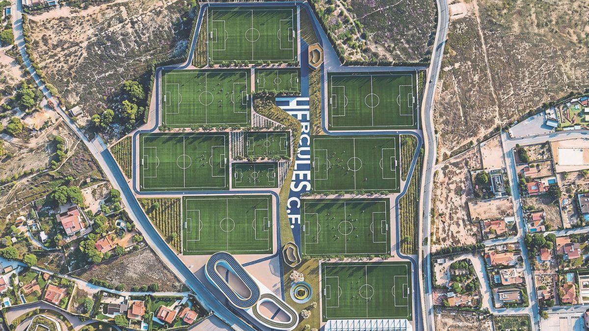 Anteproyecto de la Ciudad Deportiva del Hércules