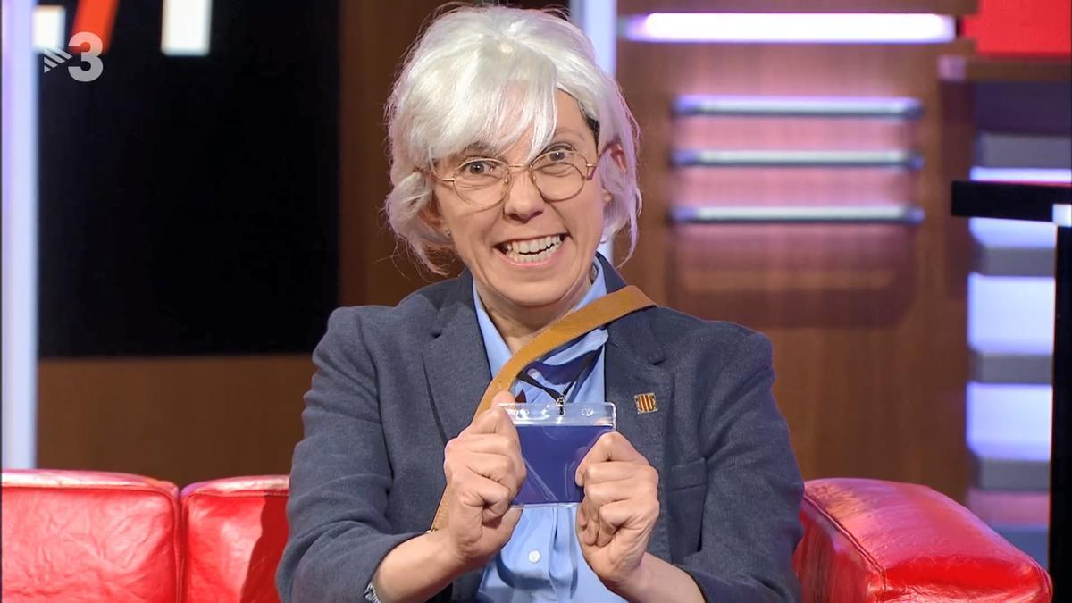 La Clara Ponsatí del ‘Està passant’ (TV-3).